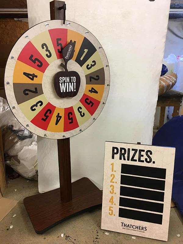 Thatchers Prize Wheel